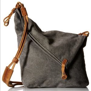 Boho folded crossbody bag